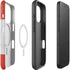 Canada Flag Distressed iPhone 16 Pro Max Magsafe Impact Case